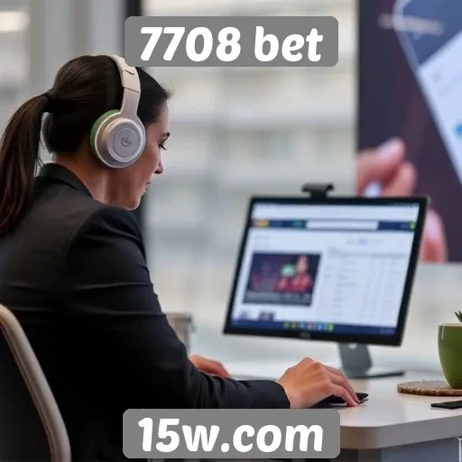 Atendimento ao cliente no 7708 bet